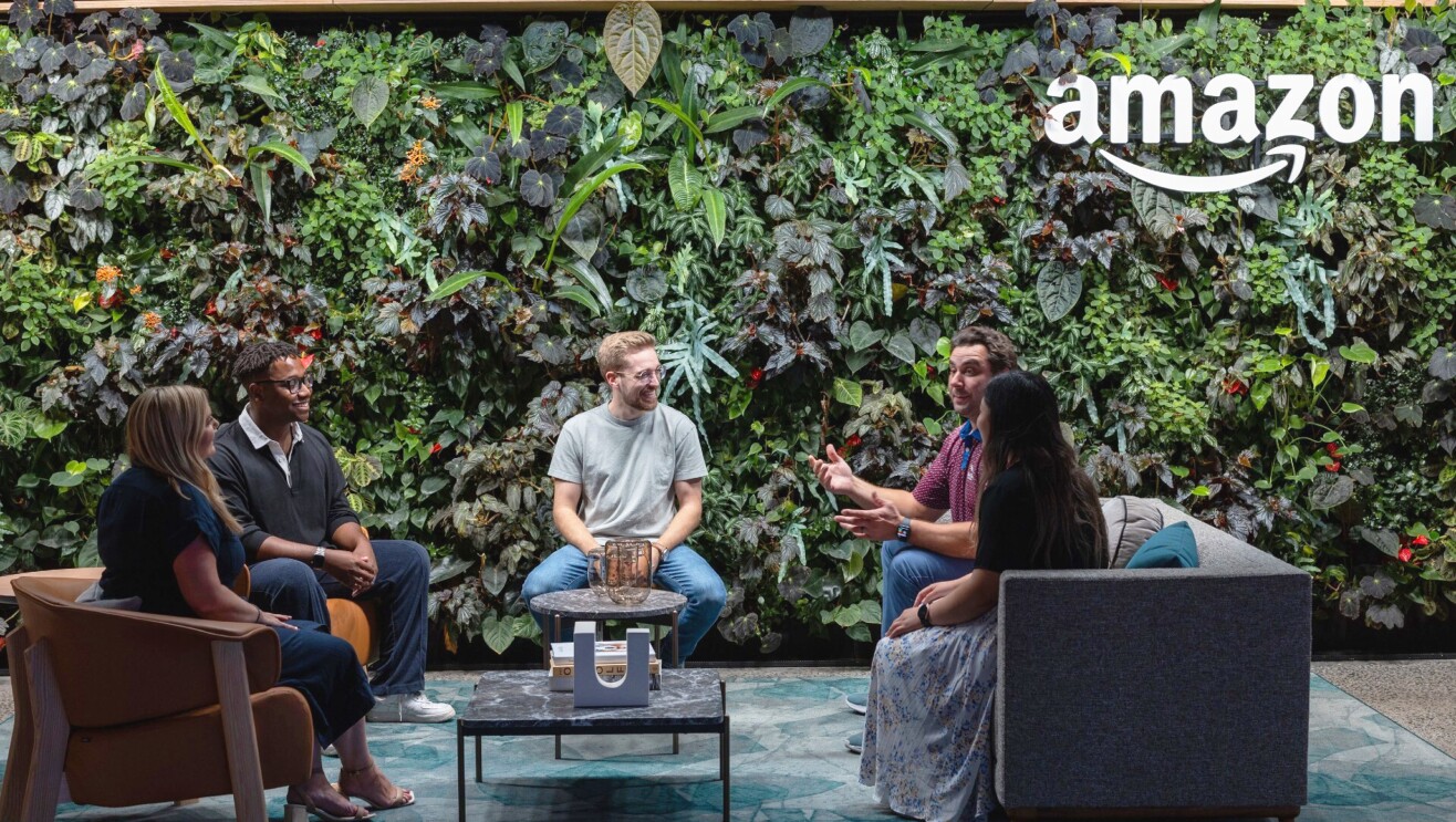 Amazon's HQ2 visitor center.