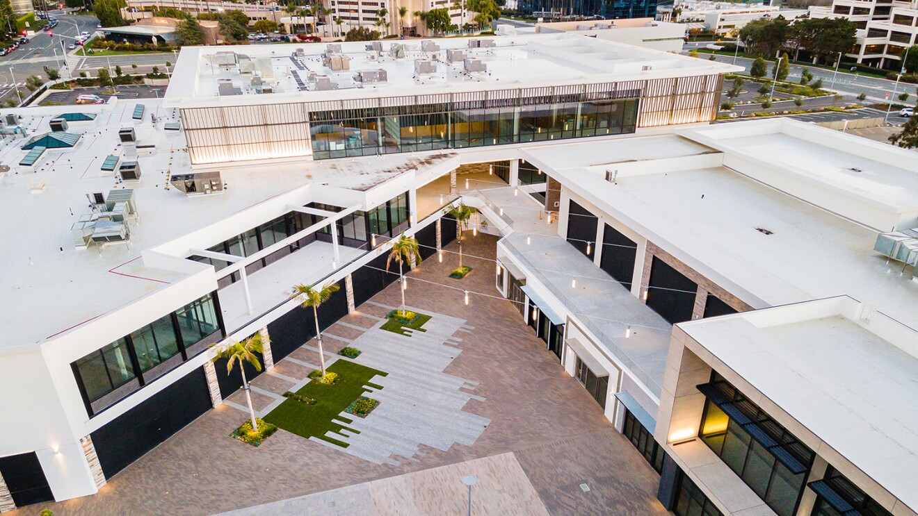 An image of the exterior of the Amazon office in San Diego.