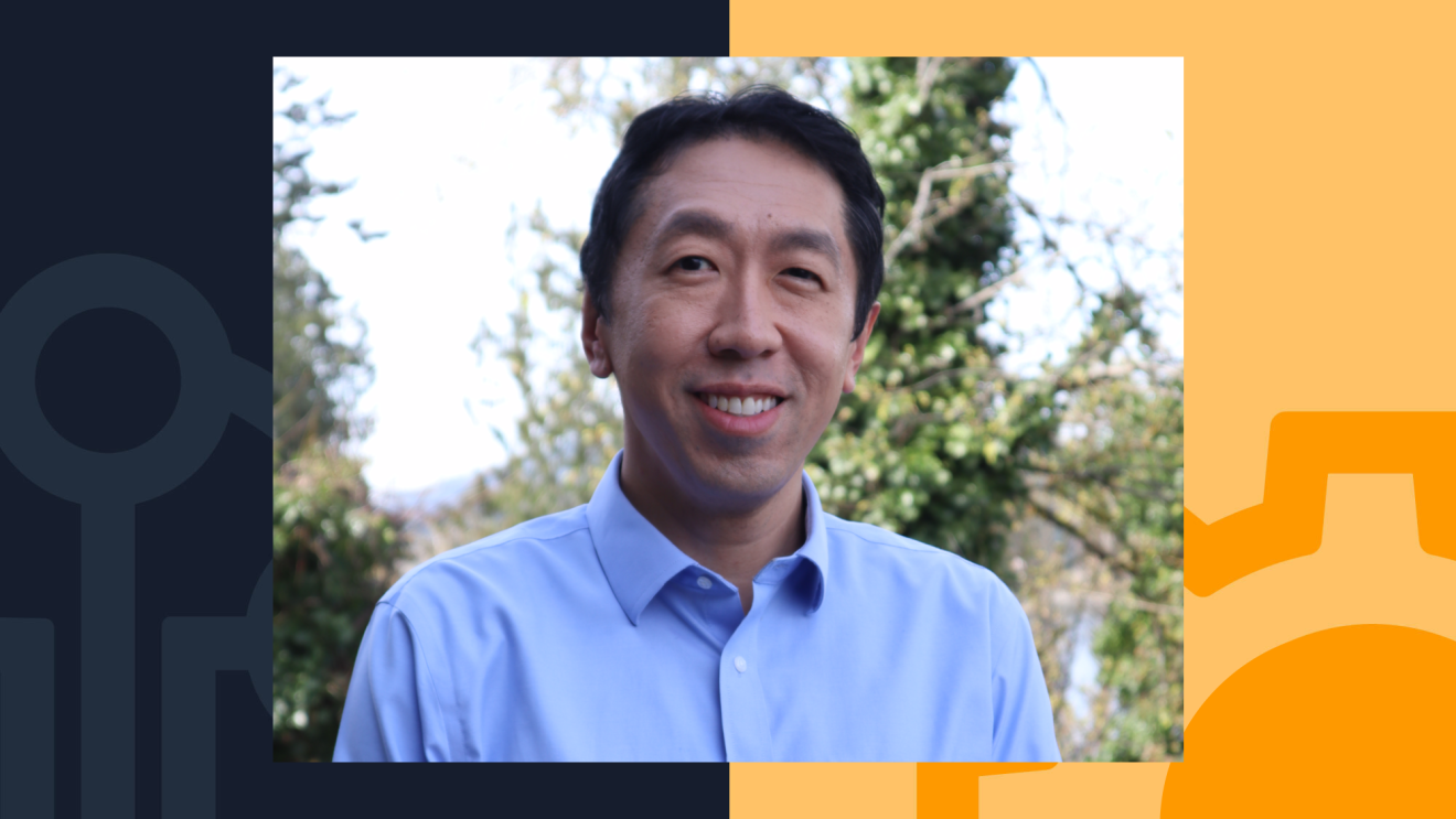 A headshot of Andrew Ng